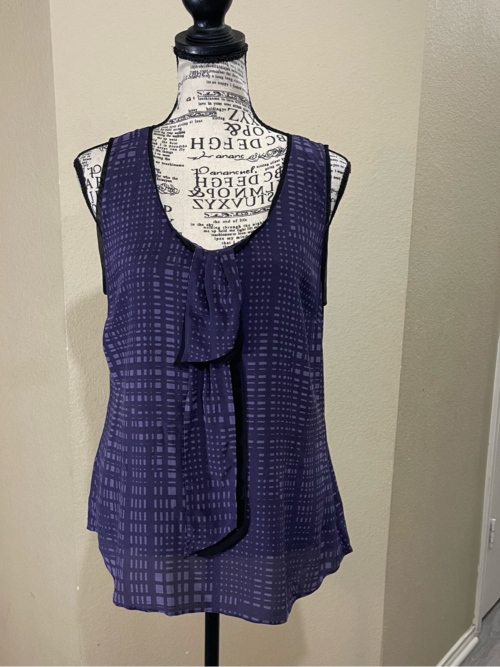 Halogen Purple Sleeveless Camisole
